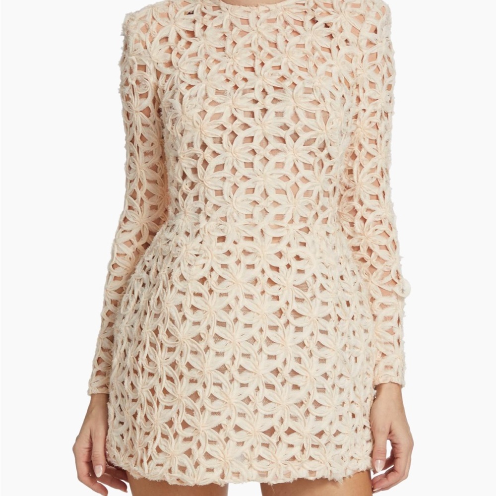 Bronx and Banco Casey Mini Dress in Beige - Picture 7 of 9